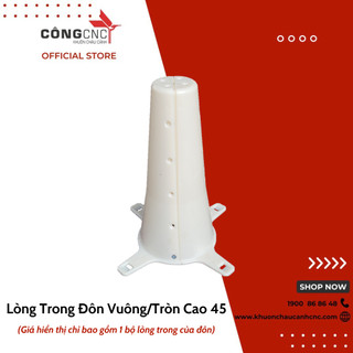Lẻ bộ lòng trong chân đôn vuông 45