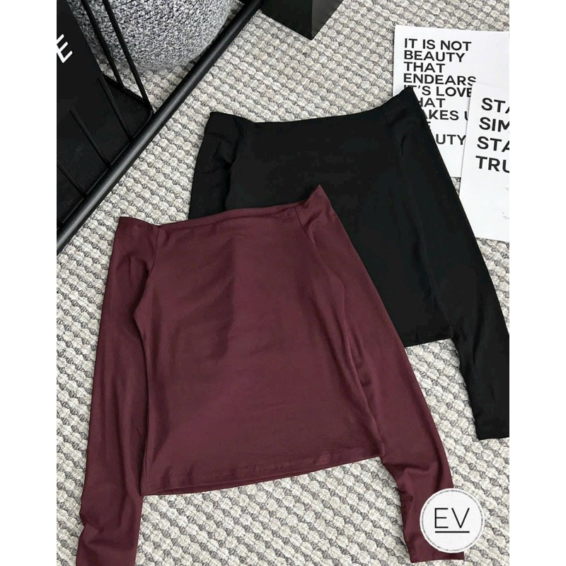 ÁO THUN TRỄ VAI HÀNG QC L1