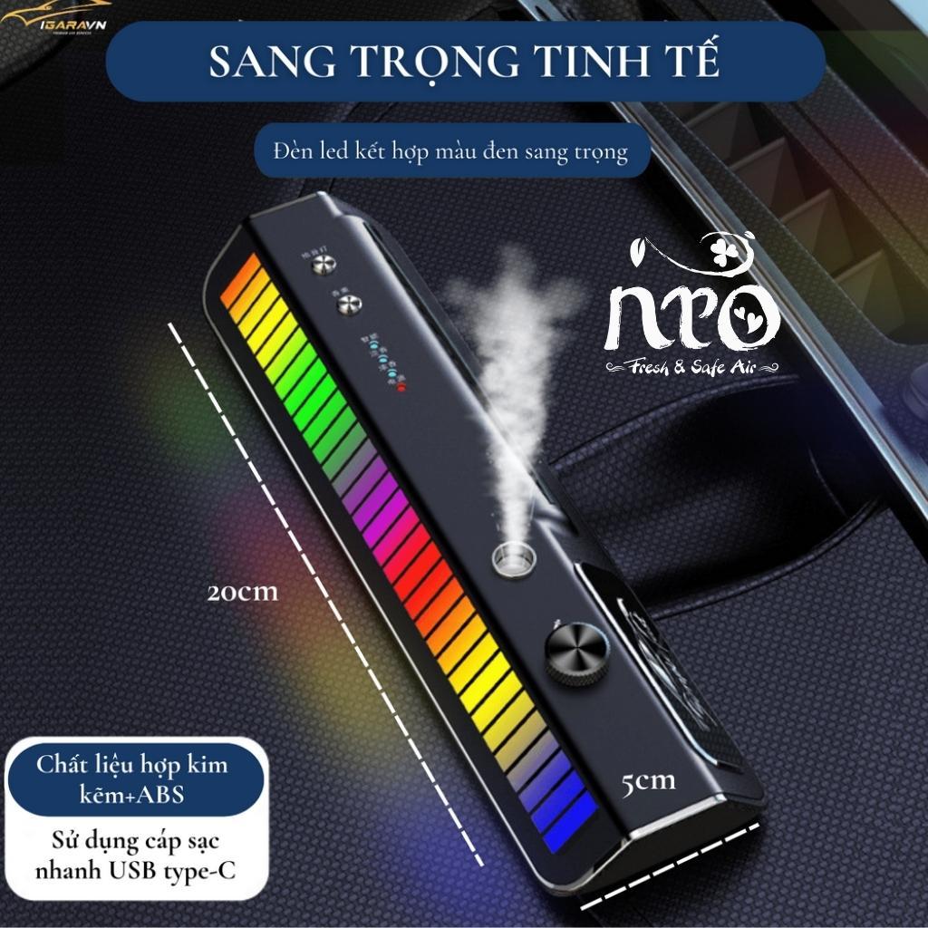 Máy Khuyếch Tán Tinh Dầu Tạo Hương Thơm Đa Chức Năng Đặt Tablo V1 Màu Đen