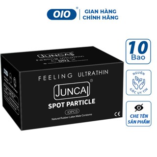 Bao cao su 001 JUNCAI siêu mỏng 0.01mm gân gai size lớn, size nhỏ kéo dài quan hệ