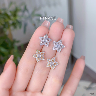 Bông tai, khuyên tai hình ngôi sao nhỏ xinh xi bạch kim, xi mạ vàng . PTNACC