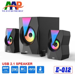 LOA VI TÍNH PC 2.1 AAP E009/E012 LED CHÍNH HÃNG
