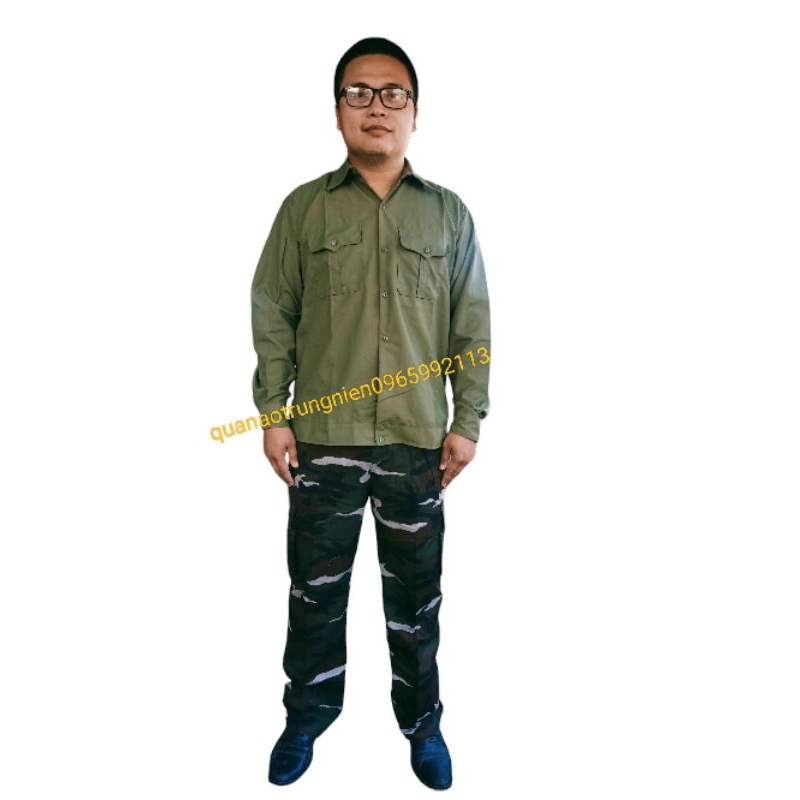 Áo Lao động vải Dày đẹp