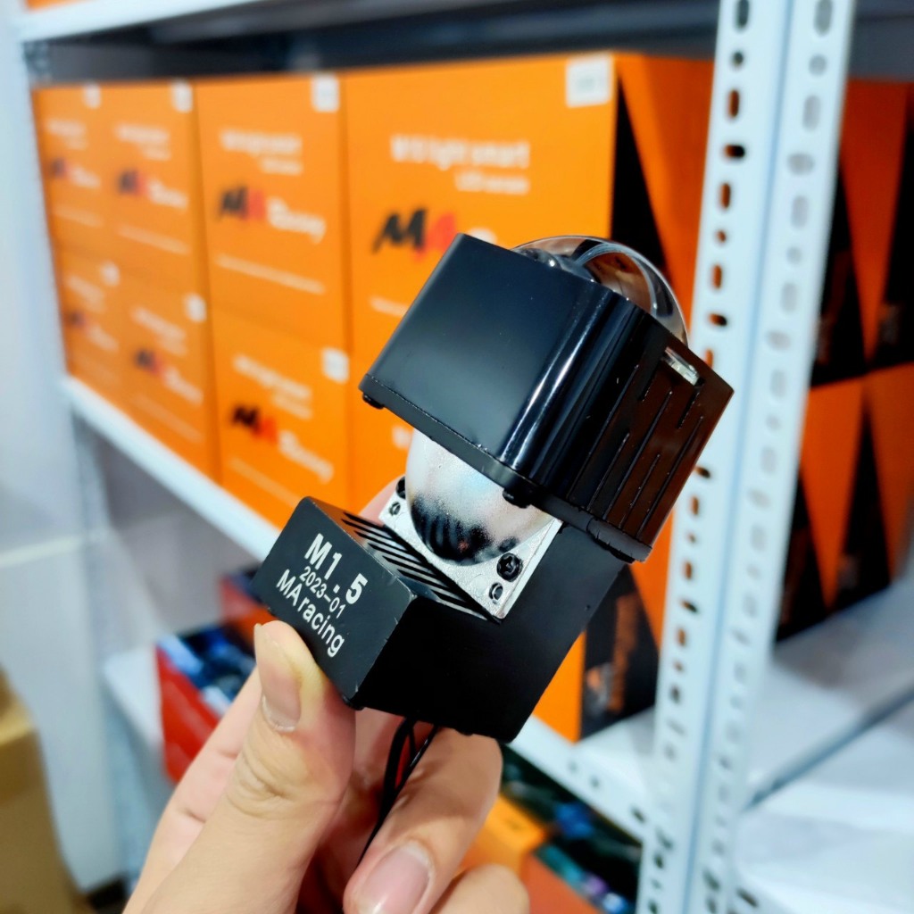 Bi Cầu Led Pha 1.5 inch - 45w Cắt Sáng Chống Chói Lắp Ô tô Xe Máy Bảo Hành 12 Tháng