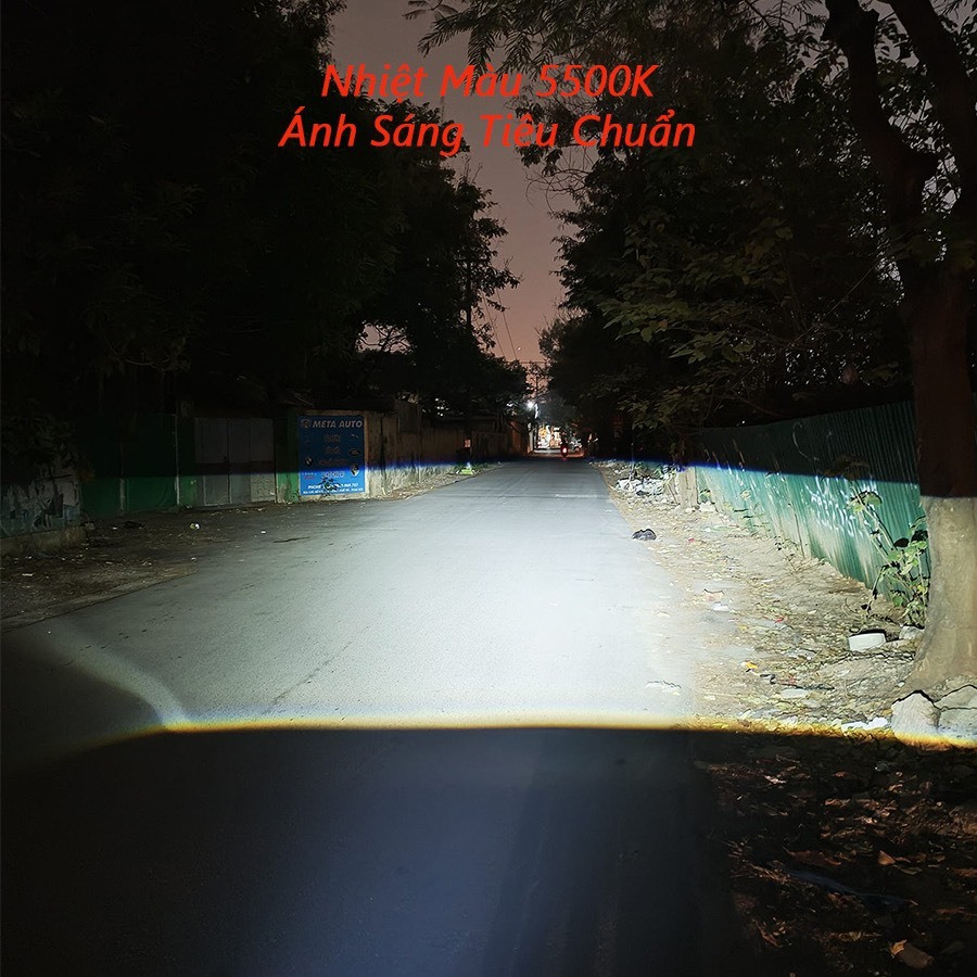 Bi Cầu Led Pha 1.5 inch - 45w Cắt Sáng Chống Chói Lắp Ô tô Xe Máy Bảo Hành 12 Tháng