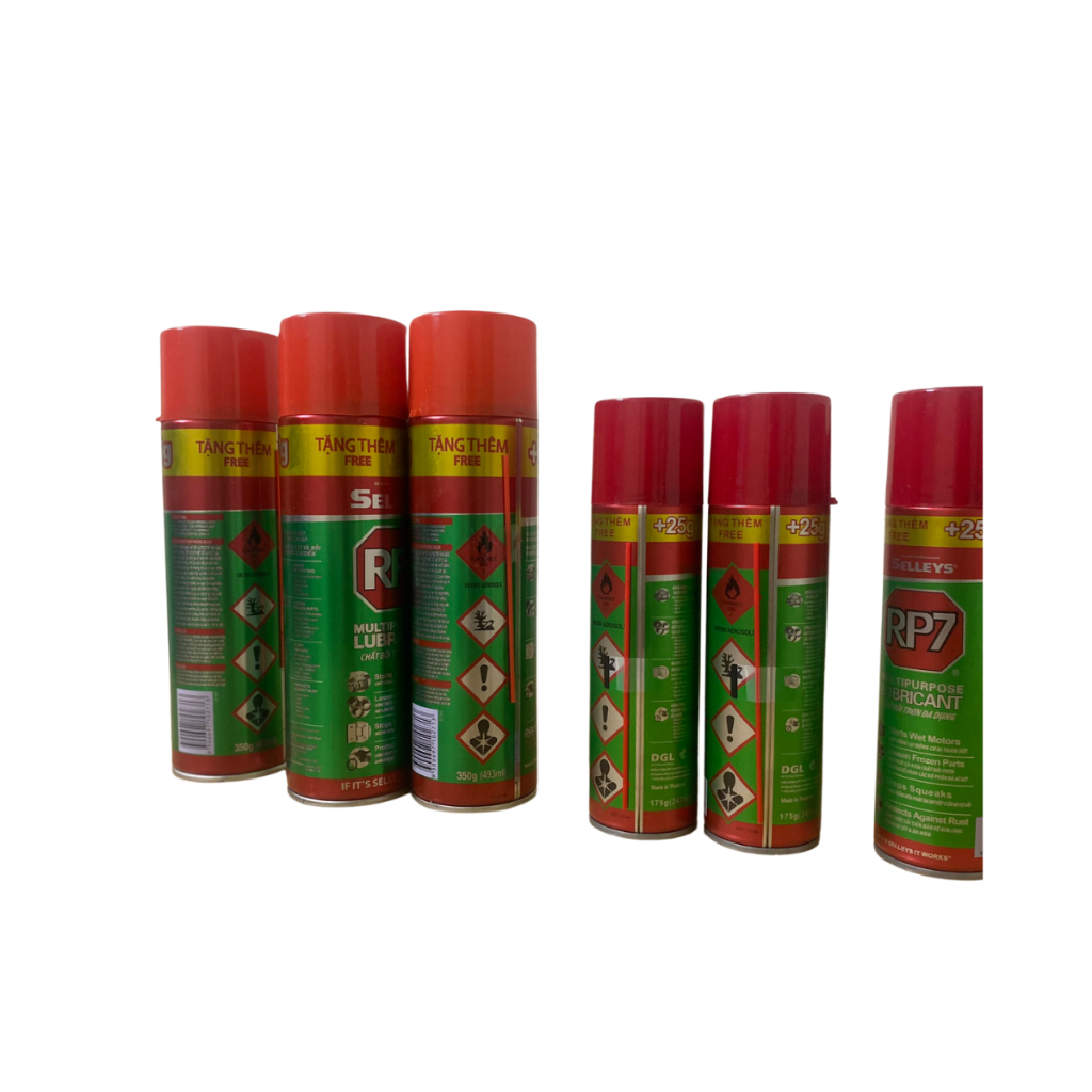 RP7 Chai Xịt Chống Rỉ Sét 175g,350g bôi trơn đa năng