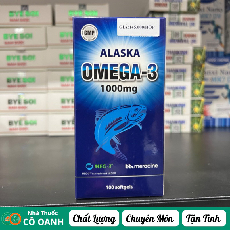 Alaska Omega 3 - lọ 100 viên