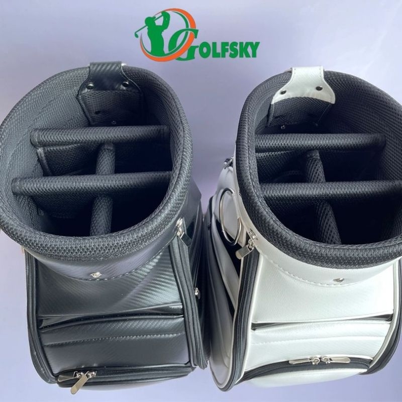 Túi Gậy Golf Titleist. Túi Đựng Gậy Golf Titleist. Da PU - Vân Cacbon Cao Cấp. Chống Thấm Nước - Không Bám Bụi.