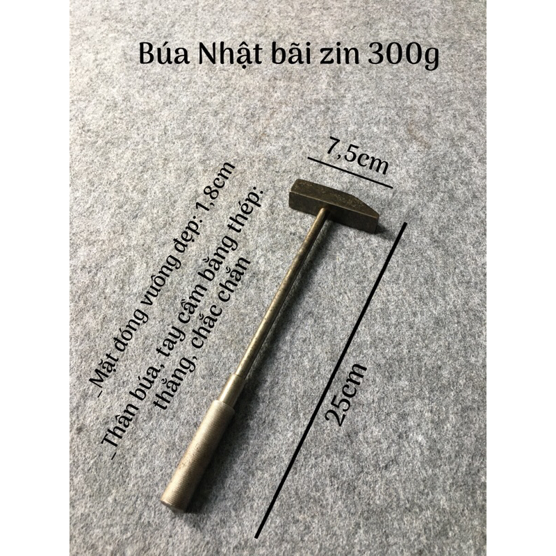 Búa Nhật bãi zin 300g