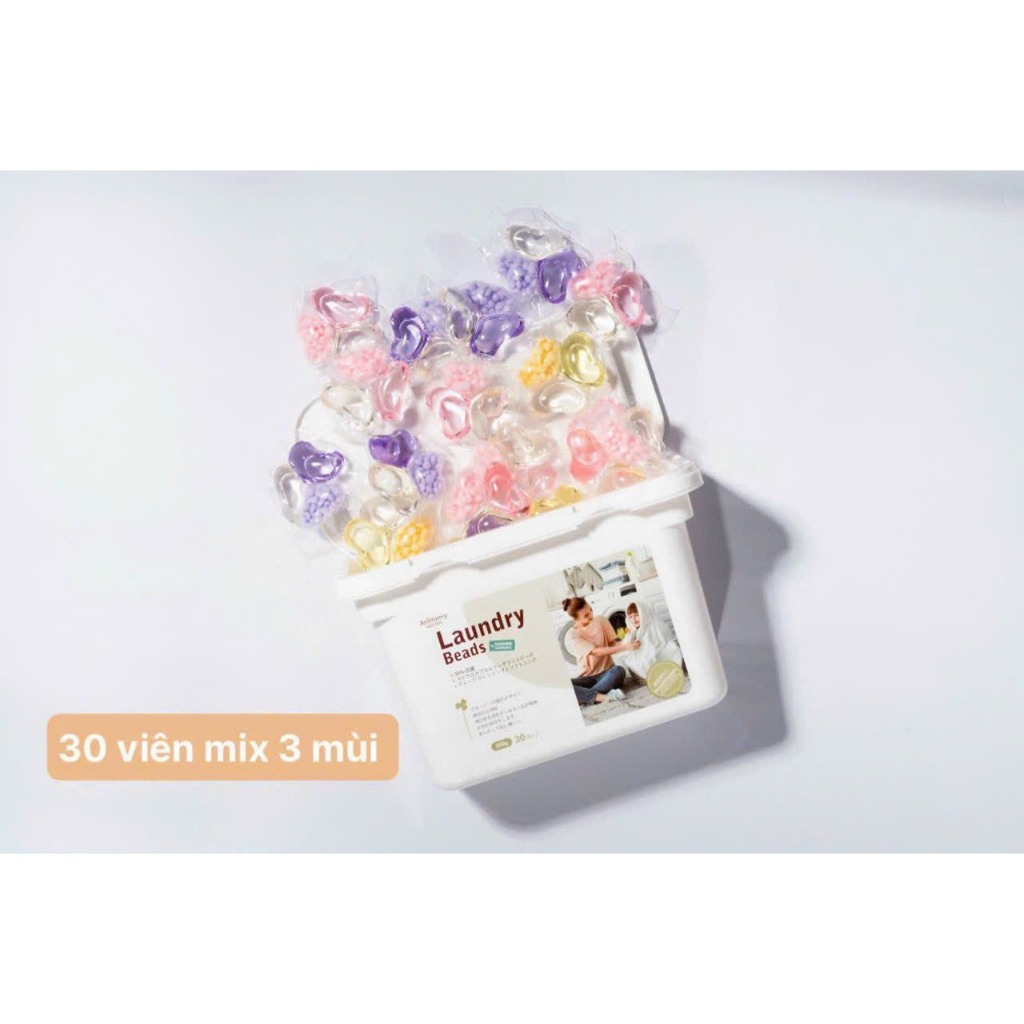 Viên giặt ANIMERRY NHẬT 3in1 hộp 30 viên