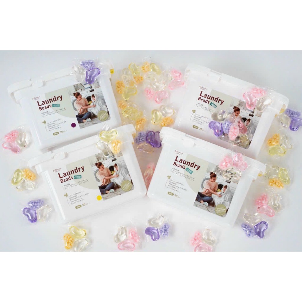 Viên giặt ANIMERRY NHẬT 3in1 hộp 30 viên