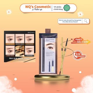 Chì kẻ mày siêu mảnh nongchat browit pro slim brow pencil