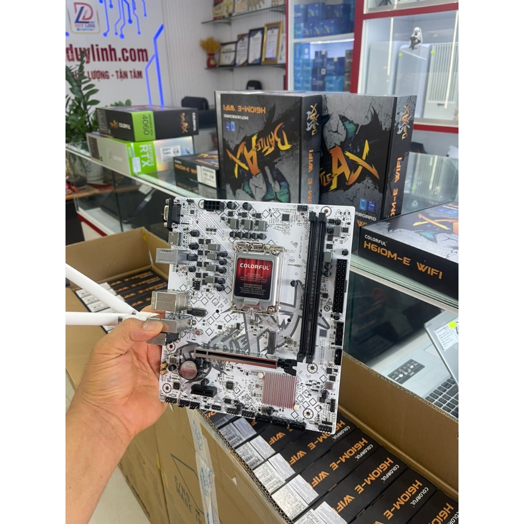 Mainboard Colorful H610M-E Wifi - Bluetooth, LGA 1700
