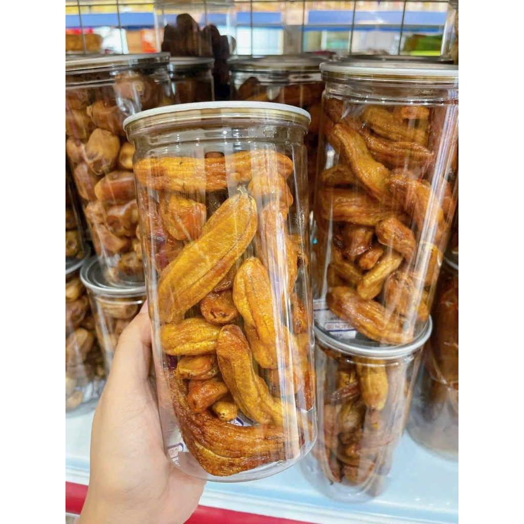 Chuối sấy dẻo Đà Lạt - Chuối nguyên trái sấy dẻo  TỪ ĐƠN 50K,  Hàng Ngon Nhà Làm