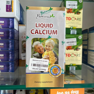 Botania Liquid Calcium, Hộp 80 viên