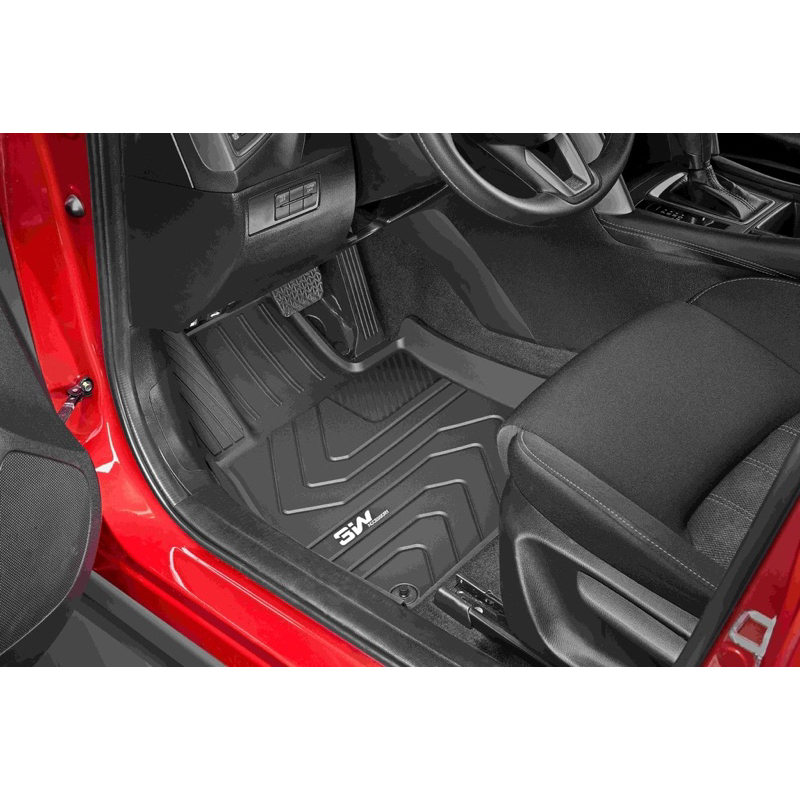 Thảm Sàn 3W Cao Su Cho Mazda CX5 2018 - 2024 Nguyên Khối Cao Cấp Nhập Khẩu