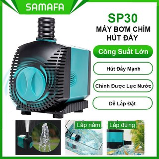 Máy bơm nước hồ cá công suất lớn SP30, bơm mạnh, điều chỉnh được lực nước, tiết kiệm điện, ít ồn