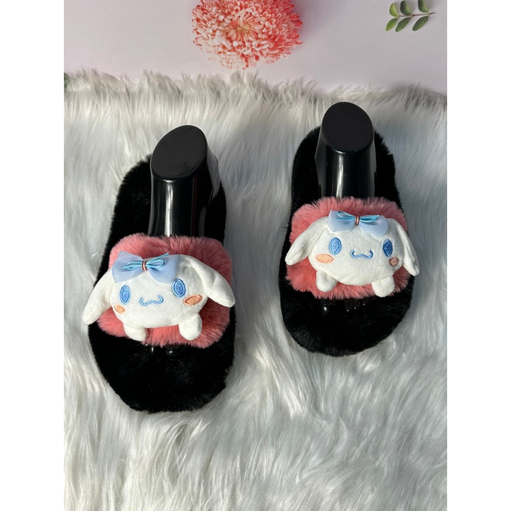 Dép nữ .dép lê .dép lông 1 quai gắn thỏ to siêu cute ,mẫu mới 2023_2024