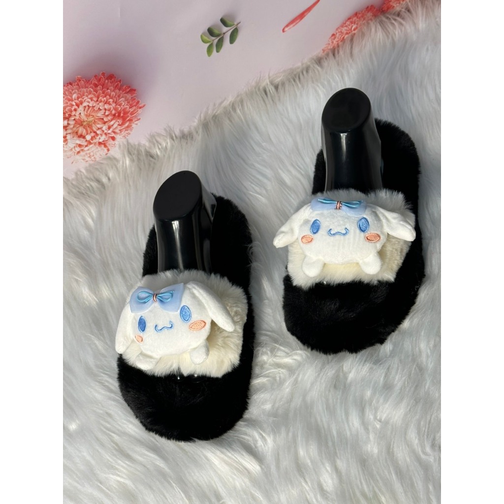 Dép nữ .dép lê .dép lông 1 quai gắn thỏ to siêu cute ,mẫu mới 2023_2024