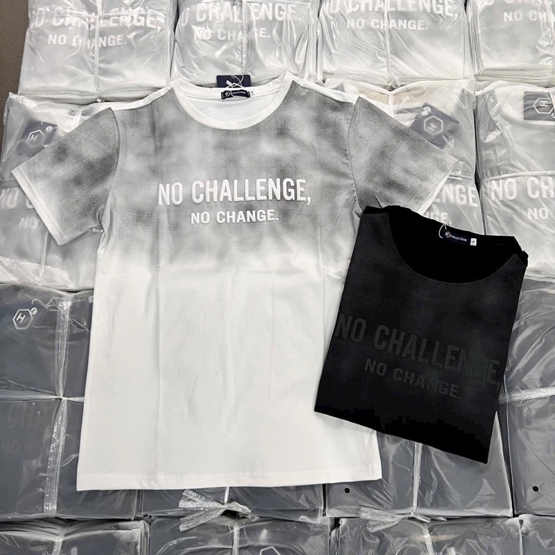 Áo Thun Cotton Nam Nữ Cọc Tay in thêu chữ CTTN