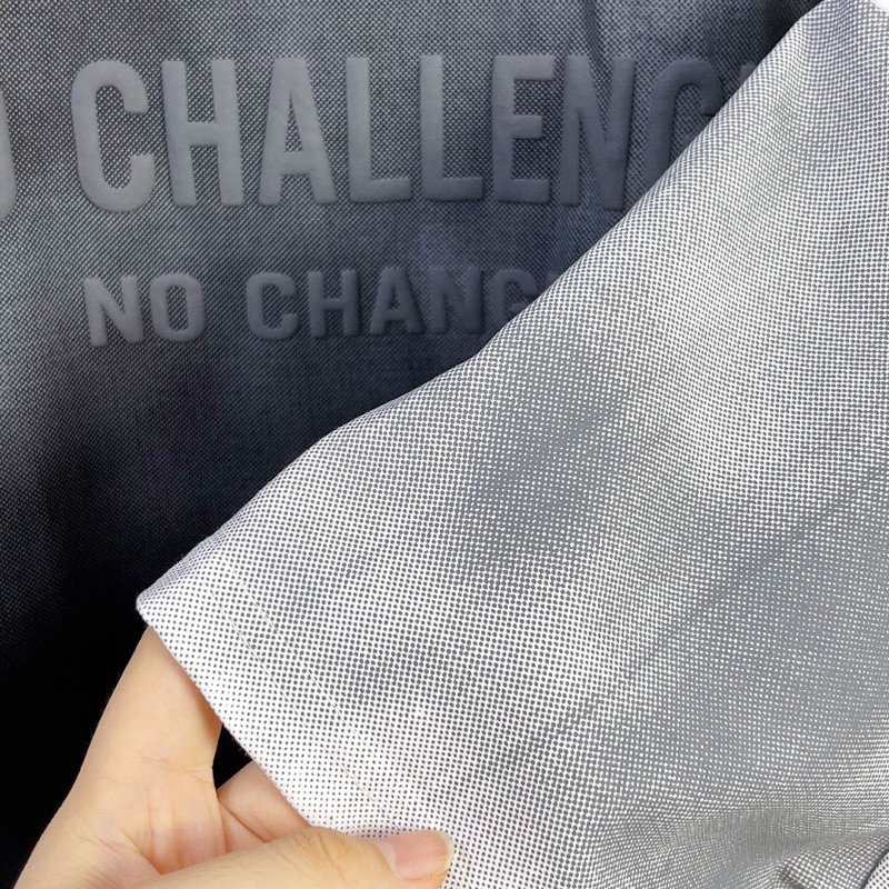 Áo Thun Cotton Nam Nữ Cọc Tay in thêu chữ CTTN