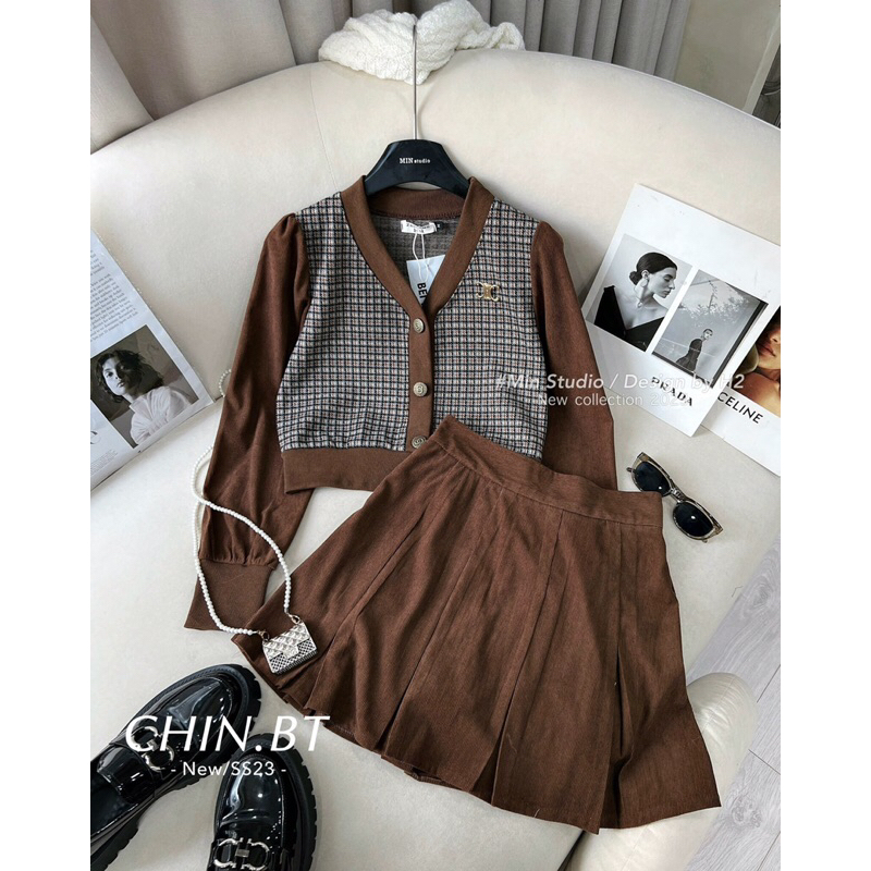 Set dạ nỉ tăm tag Cei line