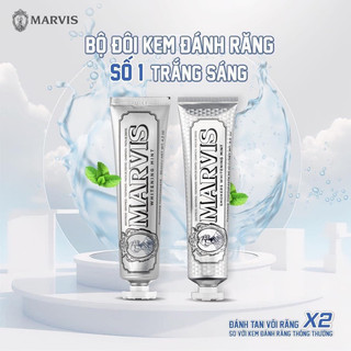 (Chính Hãng Ý )Kem Đánh Răng MARVIS 85ml