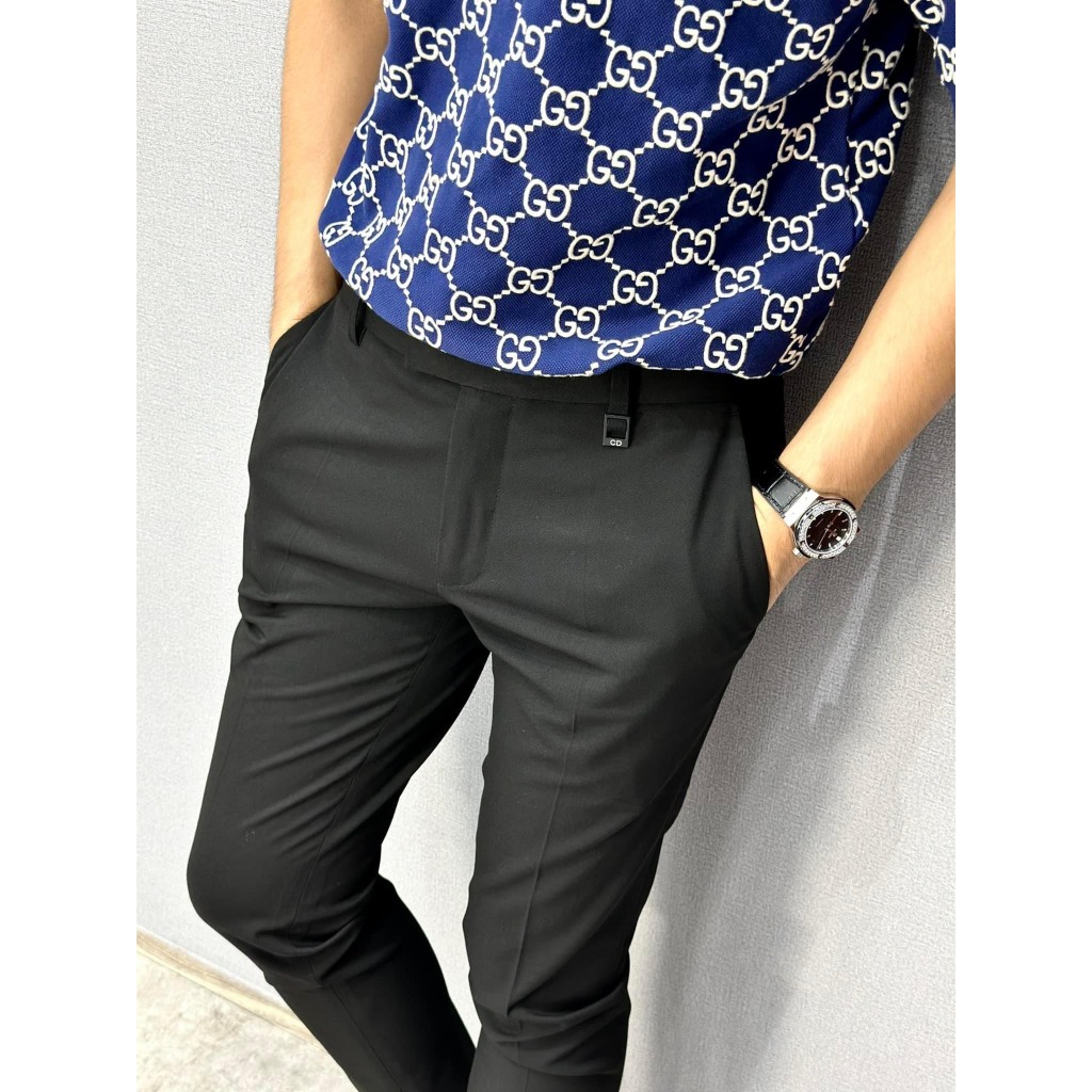 Quần Âu, Quần Tây Dior logo tag CD LA 1-1 on web