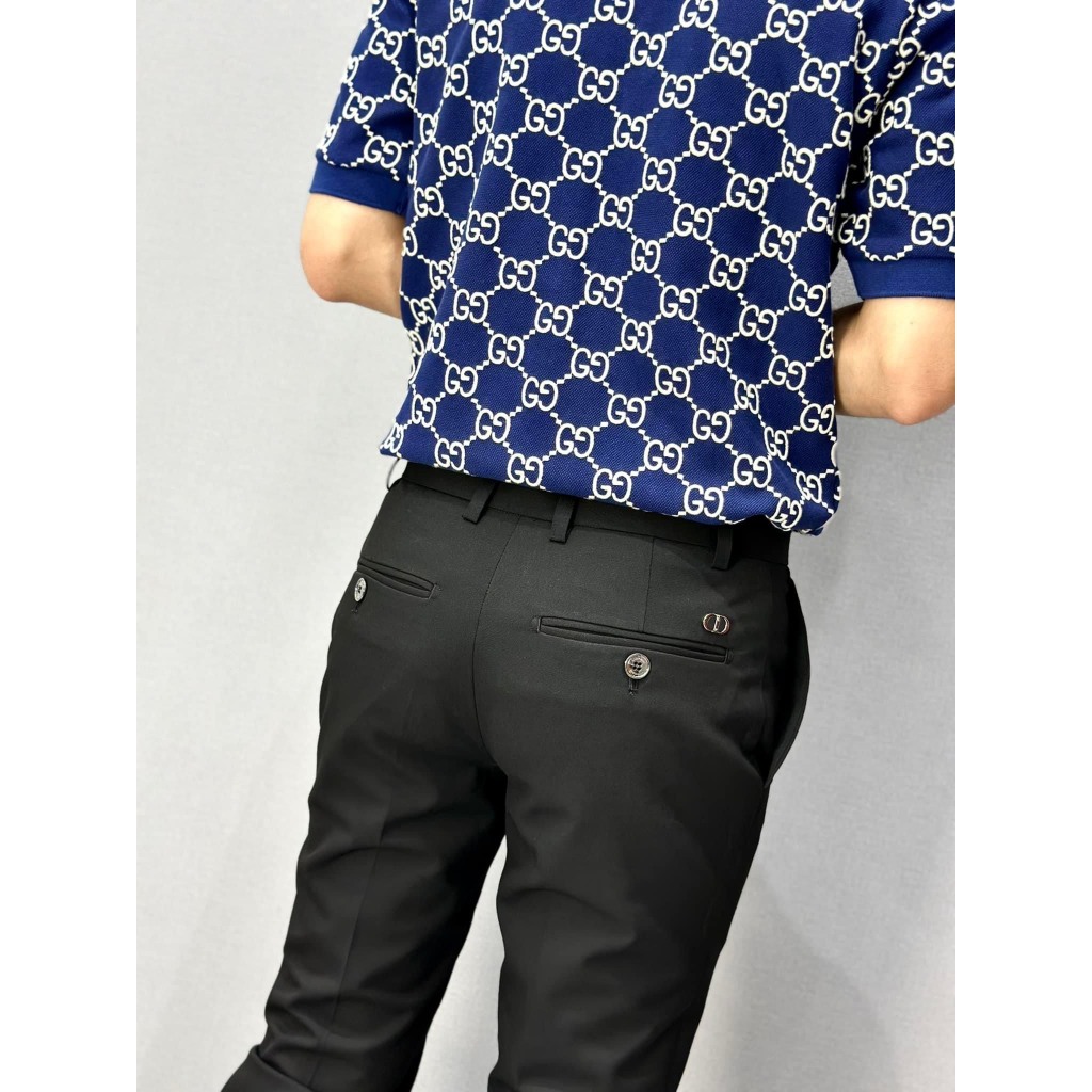 Quần Âu, Quần Tây Dior logo tag CD LA 1-1 on web