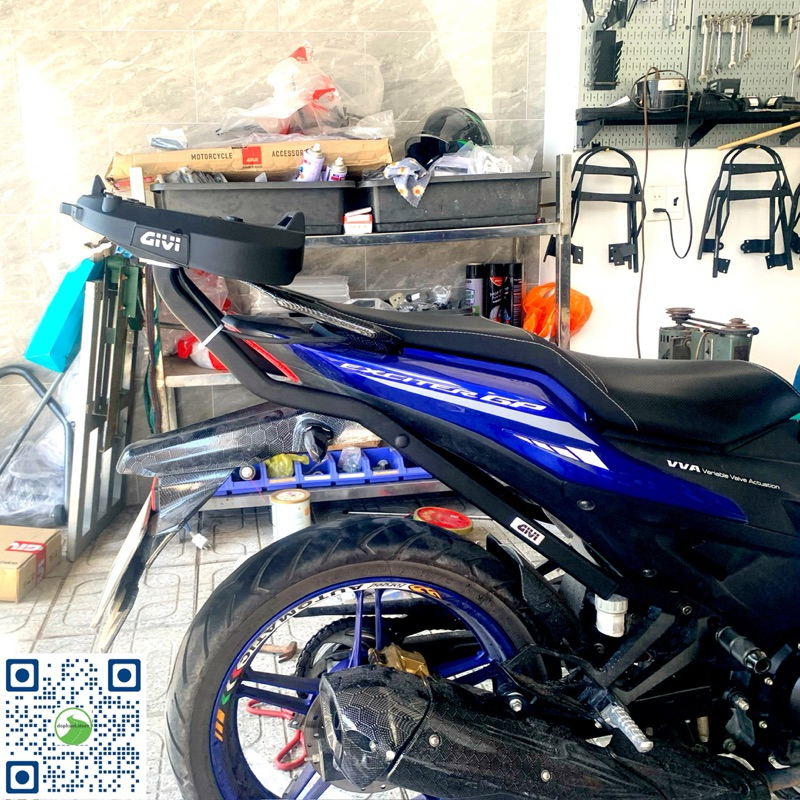 Baga HRX chính hãng cho xe Exciter 155