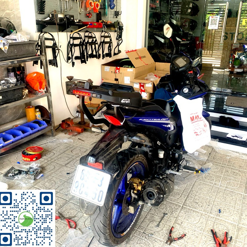 Baga HRX chính hãng cho xe Exciter 155