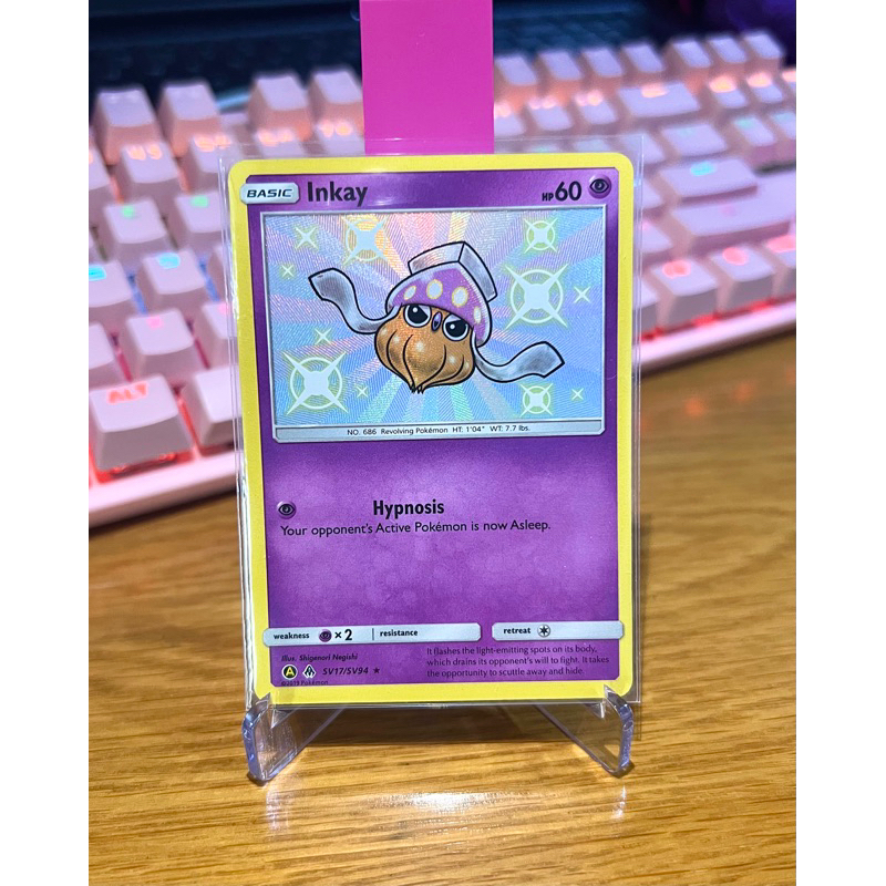 Thẻ Pokémon tcg Inkay chính hãng