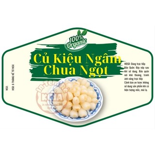 18 tem củ kiệu ngâm chua ngọt - thiết kế by KGIA - meanche