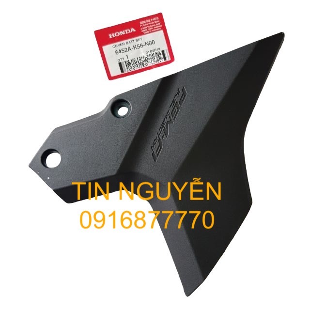 Nhựa nhám che bình ắc qui xe Sonic chính hãng