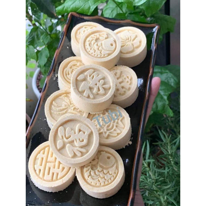 Set 10 Khuôn bánh in/ bánh đậu xanh/bánh phục linh nhỏ đủ hình