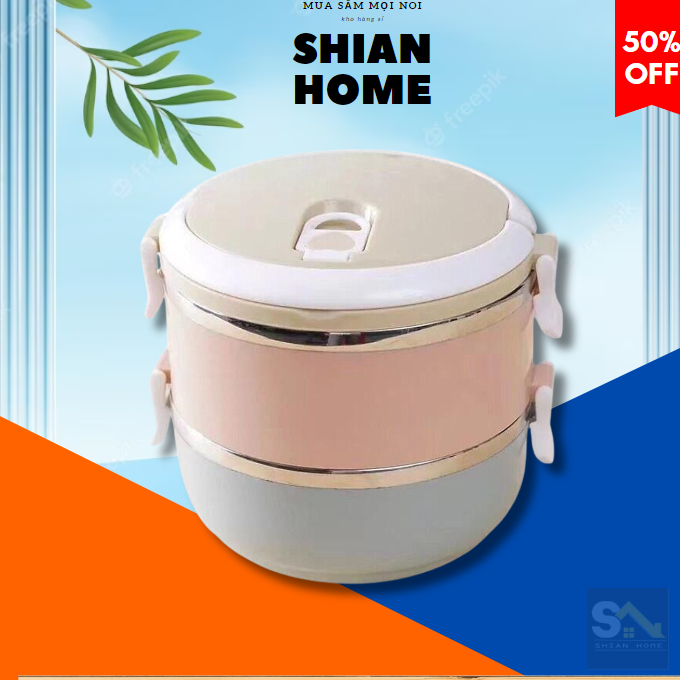 Hộp cơm 2 tầng【 T4 P27 A0 】
