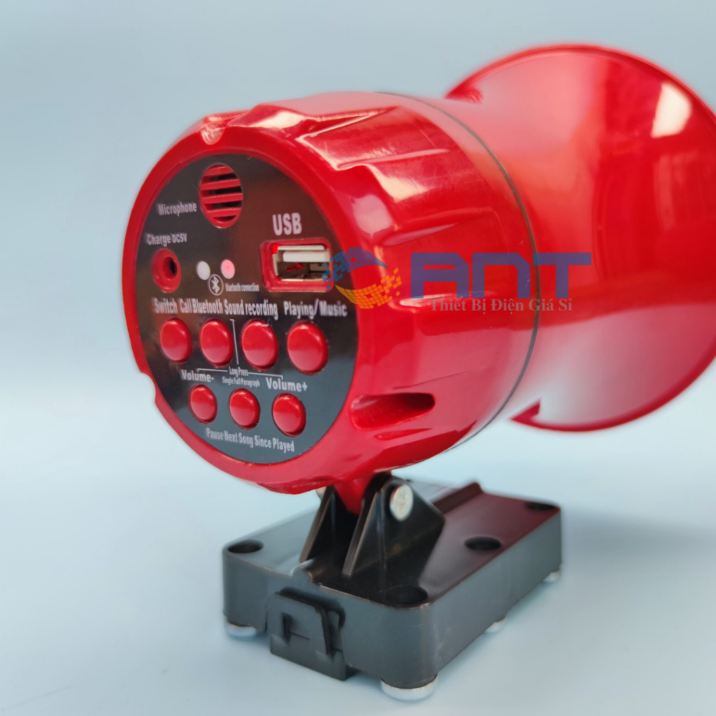 Loa Bán Hàng Rong Marketstar 30W, Loa Phóng Thanh Ghi Âm - Usb