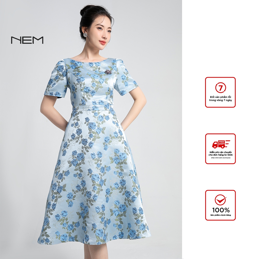Đầm nữ thiết kế cao cấp NEM Fashion 09302 giá tốt