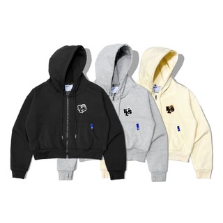 Áo khoác cropped fullzip FEARLESS FLS nỉ chân cua lót dù