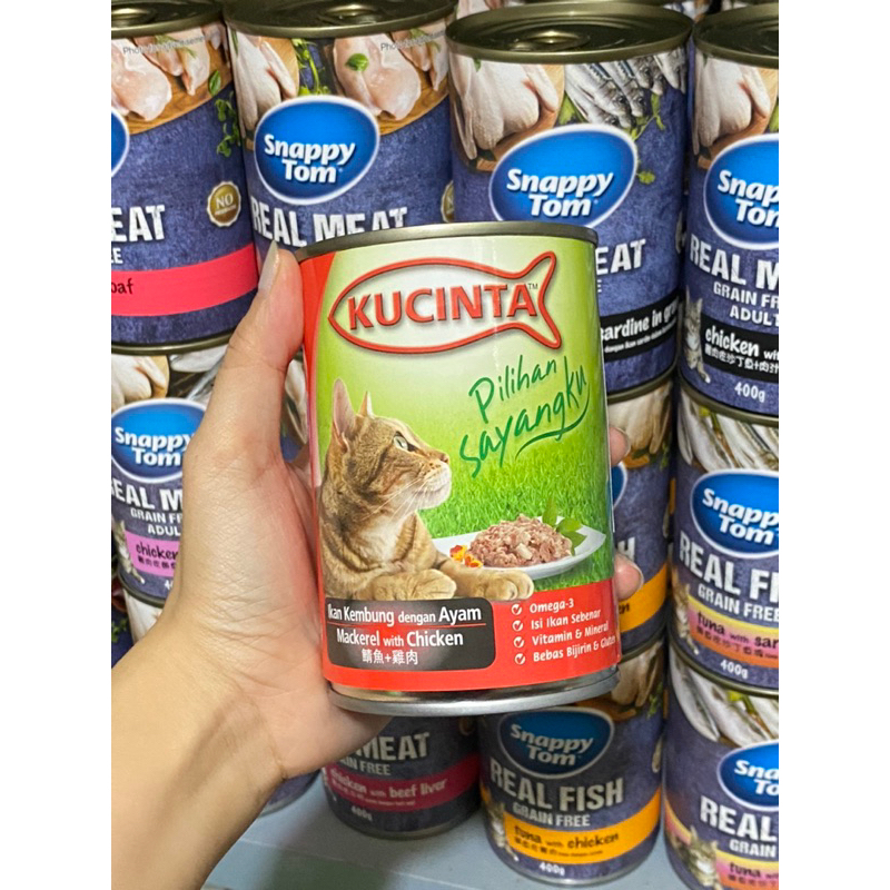 PATE KUCINTA CHO MÈO LON 400gr