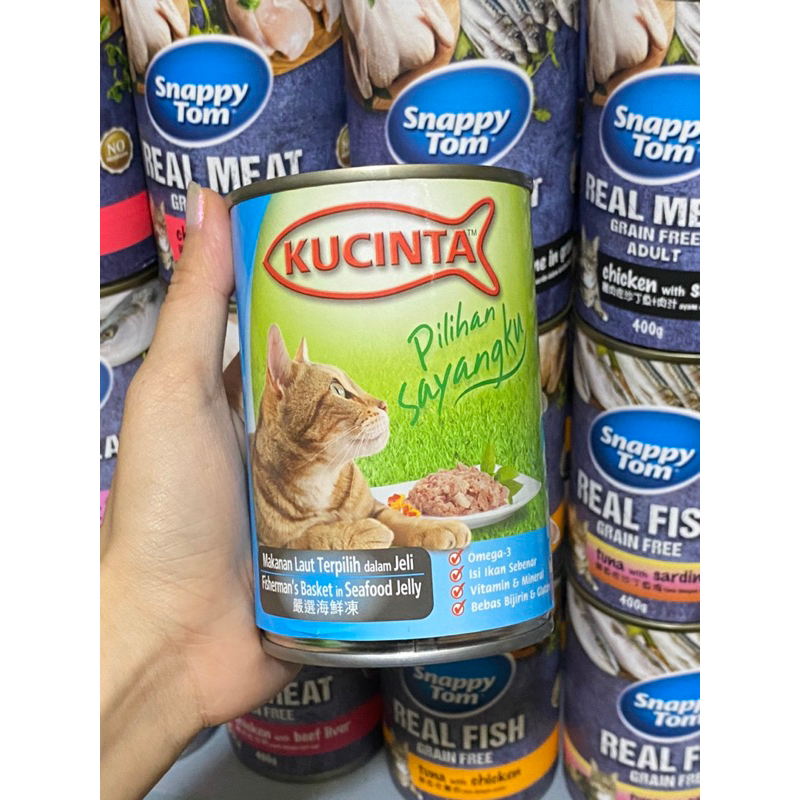 PATE KUCINTA CHO MÈO LON 400gr