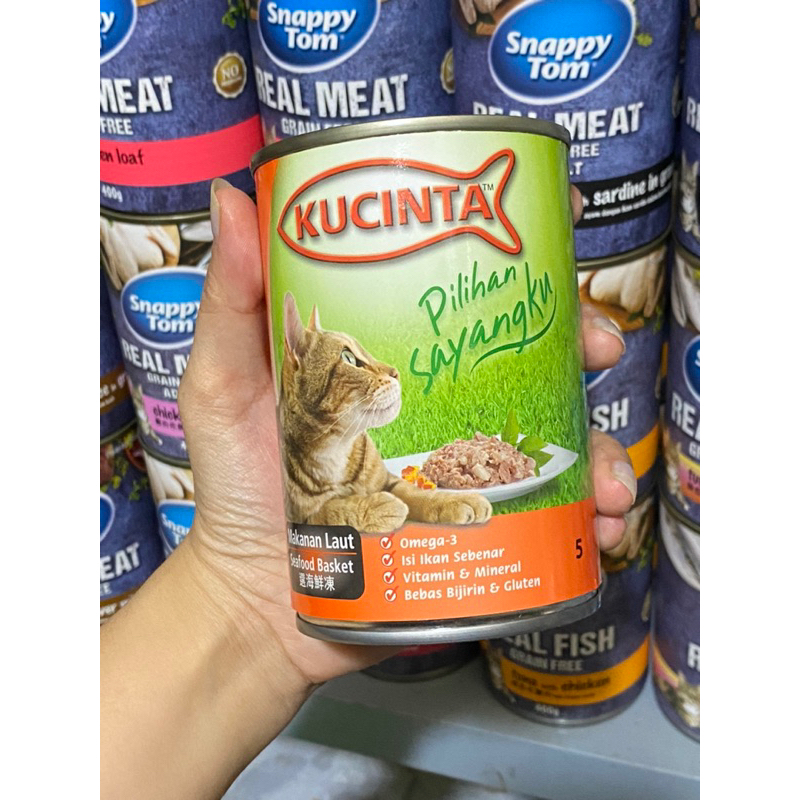 PATE KUCINTA CHO MÈO LON 400gr