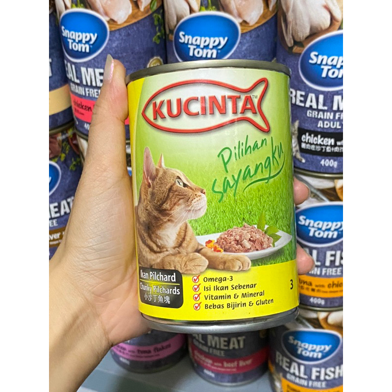 PATE KUCINTA CHO MÈO LON 400gr