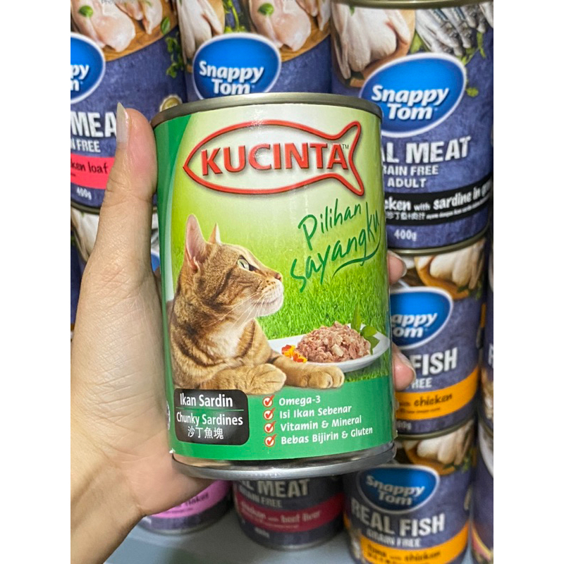 PATE KUCINTA CHO MÈO LON 400gr