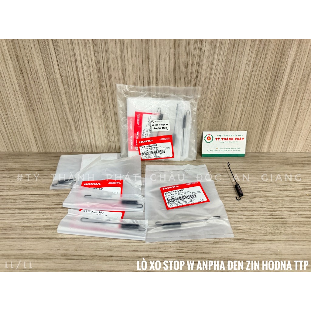 Lò xo Stop W Anpha Đen zin TTP