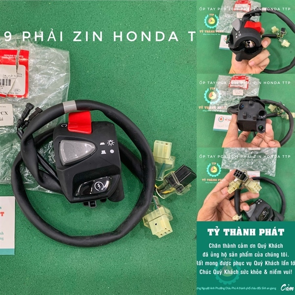 Cùm công tắc PCX 2019 Phải