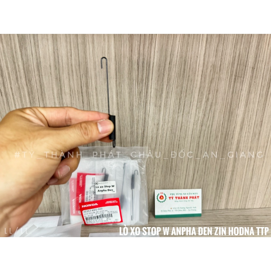 Lò xo Stop W Anpha Đen zin TTP