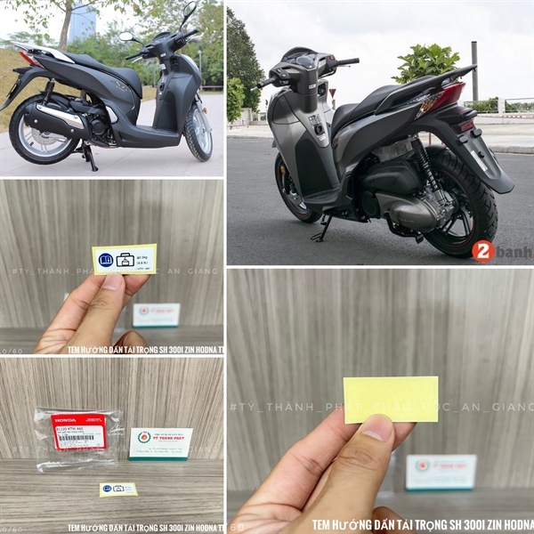 Tem hướng dẩn tải trọng SH 300i zin