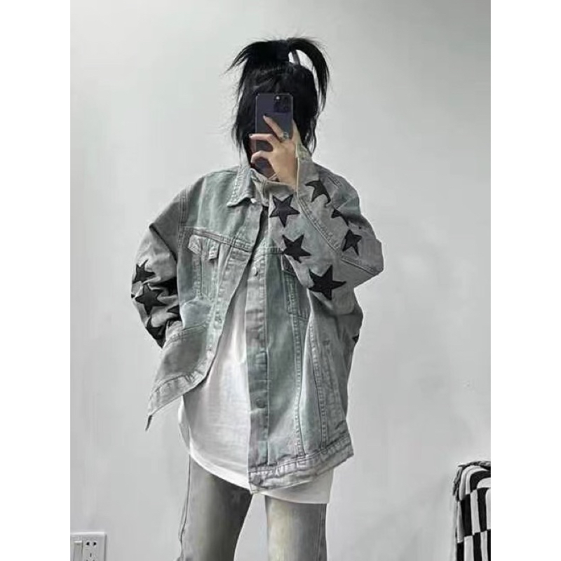 ÁO KHOÁC BÒ NGÔI SAO