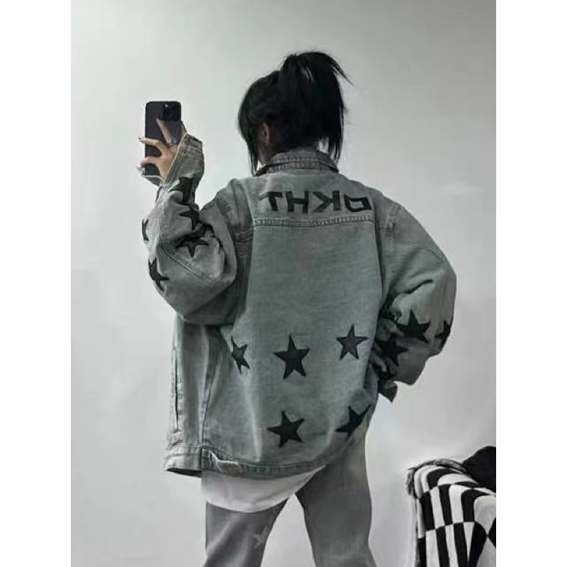 ÁO KHOÁC BÒ NGÔI SAO